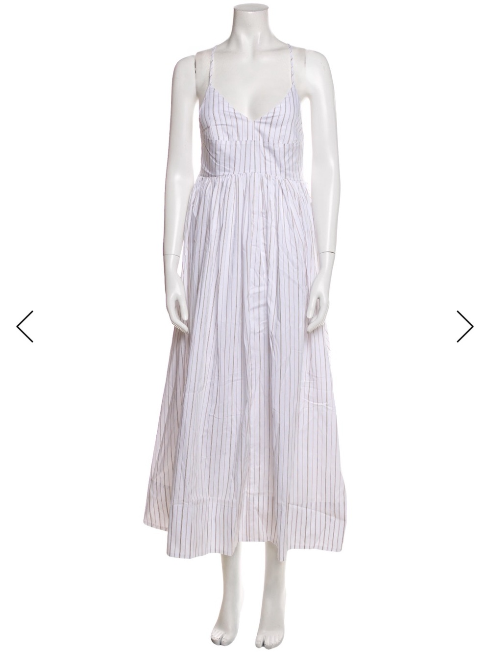 Brigitte Herskind Justy dress desert white stripe